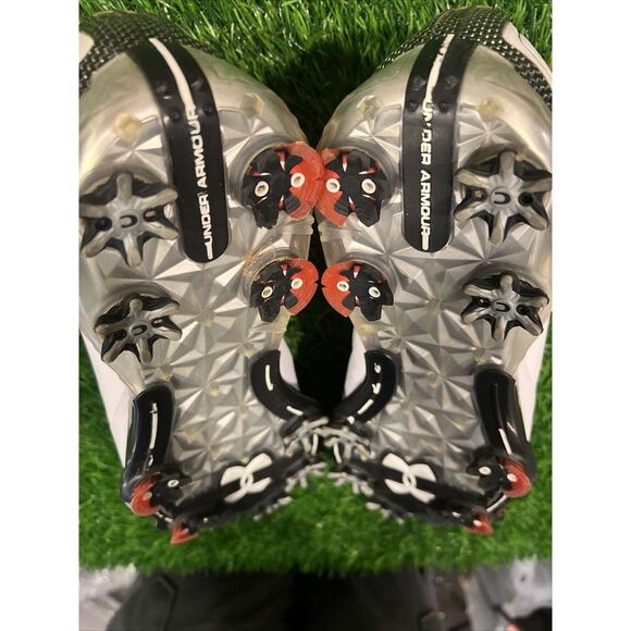 Under Armour Tour Tips Mens Size 11 white Spikeless Golf Shoe 1288575-102 - Picture 7 of 15